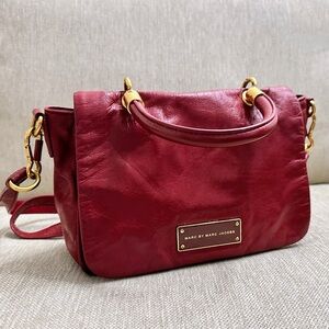 Marc Jacobs “Too Hot To Handle” Red Patent Leather Crossbody Bag